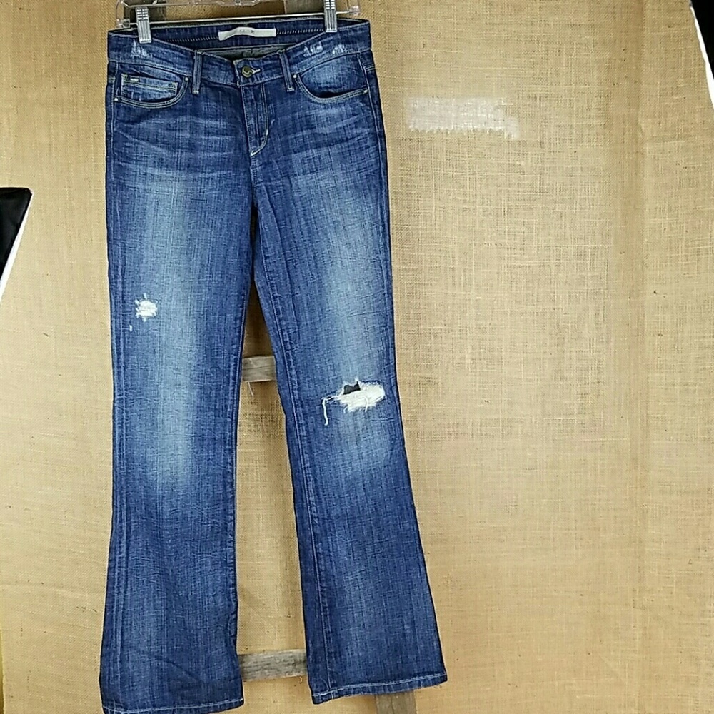 Joe's jeans provocateur women 26 distress‎ ripped Karrie wash grunge streetwear